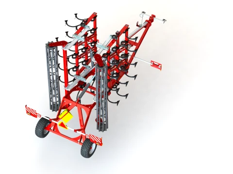 WG 0005-600SMH - Field cultivator 3D Model