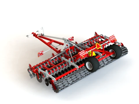 WG 0026-600SMH - light disc harrow 3D Model