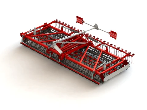 WG 0017-600MH Seedbed compactor 3D Model