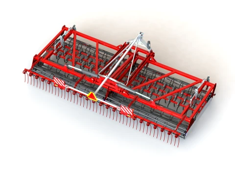 WG 0017-600MH Seedbed compactor 3D Model