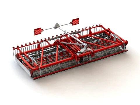 WG 0017-600MH Seedbed compactor 3D Model