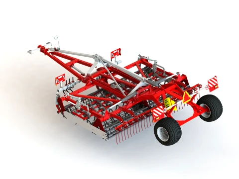 WG 0017-400SMH Seedbed compactor 3D Model