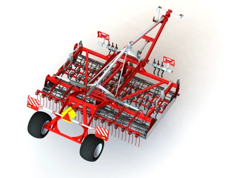 WG 0017-400SMH Seedbed compactor 3D Model