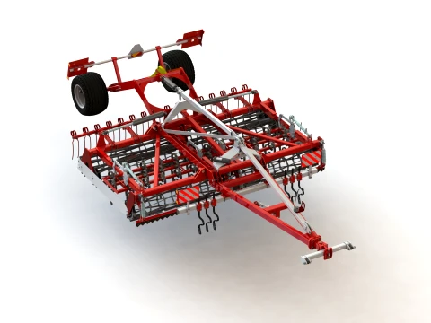 WG 0017-400SMH Seedbed compactor 3D Model
