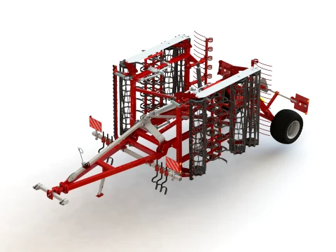 WG 0017-400SMH Seedbed compactor 3D Model