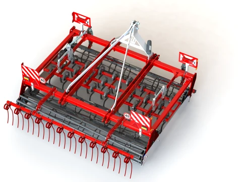 WG 0017-300MF Seedbed compactor 3D Model