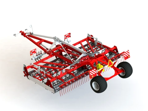 WG 0017 Seedbed compactor 3D Model