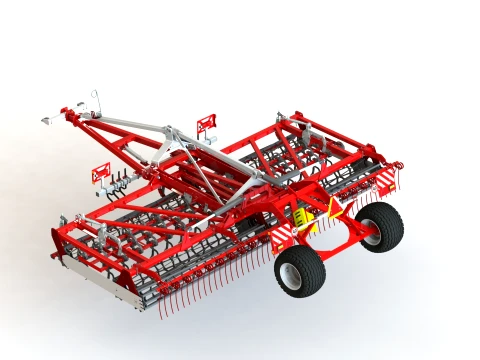 WG 0017 Seedbed compactor 3D Model