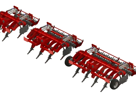 WG 0013 - Subsoiler 3D Model