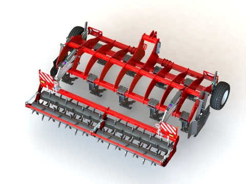 WG 0013-400 Subsoiler 3D Model