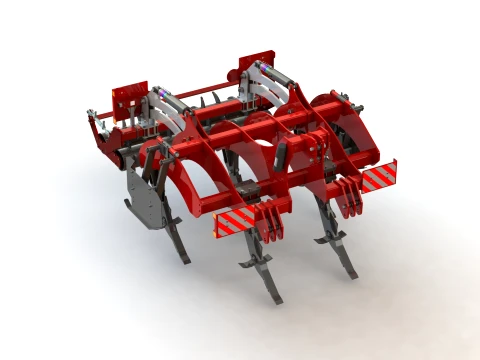 WG 0013-200 Subsoiler 3D Model