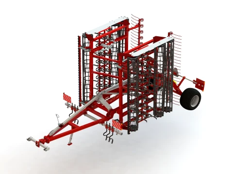 WG 0017-600SMH - Seedbed compactor 3D Model