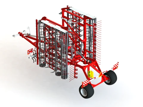 WG 0017-600SMH - Seedbed compactor 3D Model