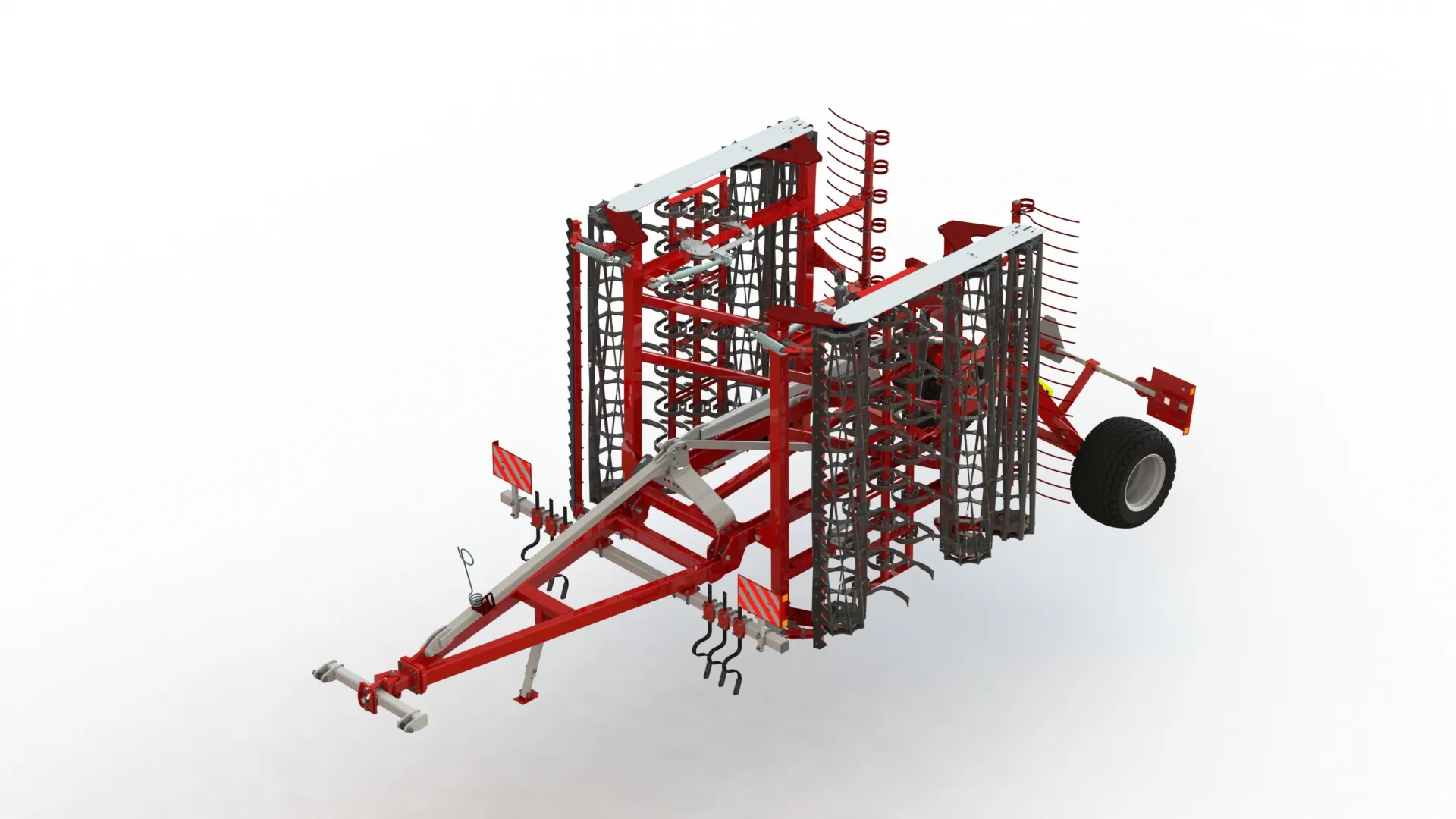 WG 0017-500SMH - Seedbed compactor 3D Model .c4d .max .obj .3ds .fbx .stl .blend 
