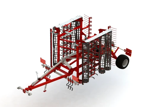 WG 0017-500SMH - Compacteur de semis Modèle 3D