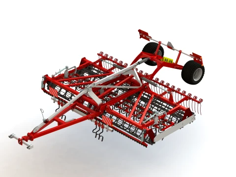 WG 0017-500SMH - Seedbed compactor 3D Model