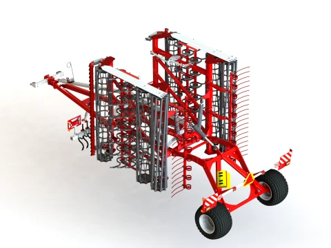 WG 0017-500SMH - Seedbed compactor 3D Model
