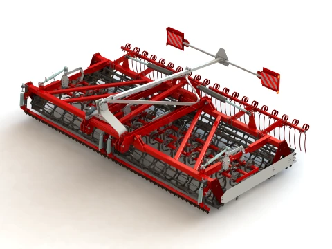 WG 0017-500MH - Compacteur de semis Modèle 3D