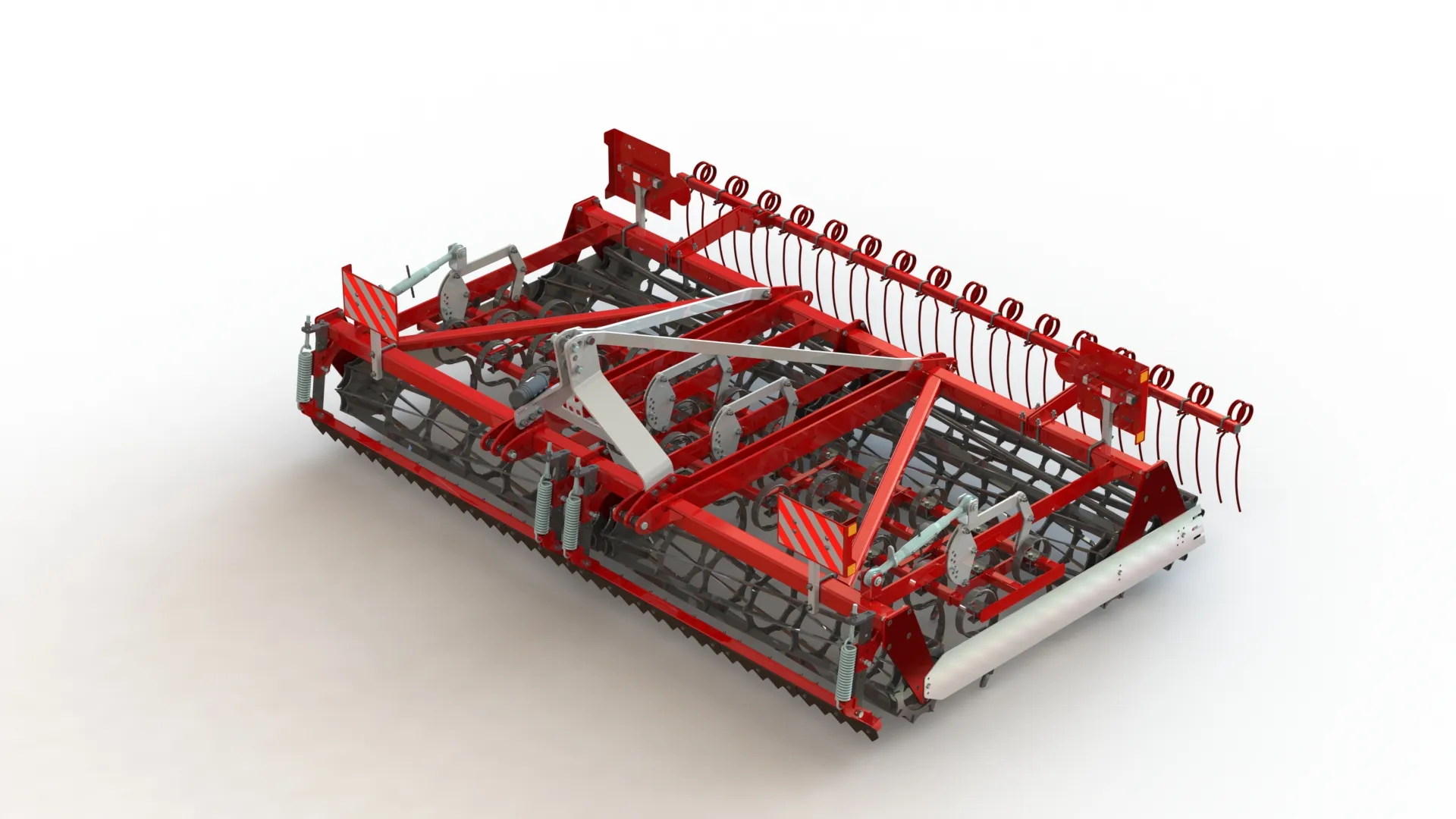 WG 0017-400MF - Seedbed compactor 3D Model .c4d .max .obj .3ds .fbx .stl .blend