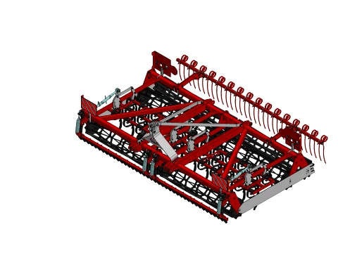 WG 0017-400MF - Seedbed compactor 3D Model