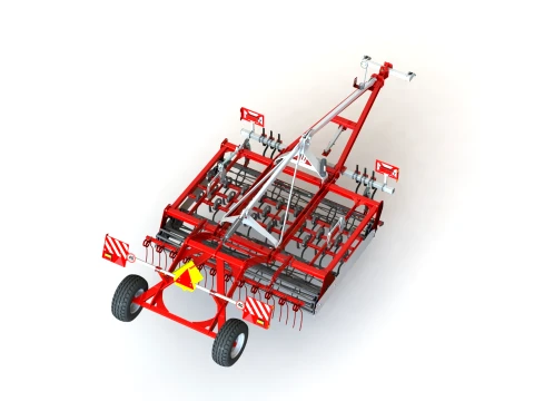 WG 0017-300SMF - Compactador de canteiro Modelo 3D