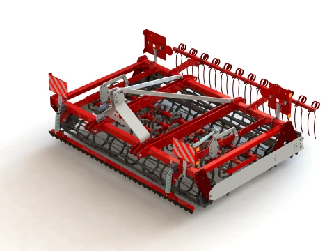 WG 0017-300MF - Compacteur de semis Modèle 3D