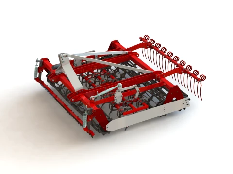 WG 0017-250MF - Compacteur de semis Modèle 3D