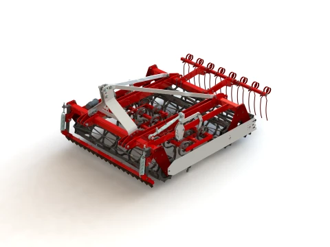 WG 0017-200MF - Compacteur de semis Modèle 3D