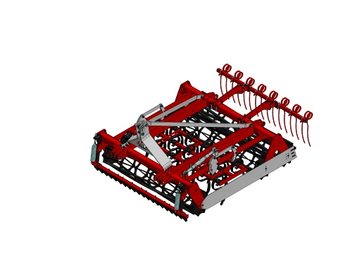 WG 0017-200MF - Compactador de canteiro Modelo 3D