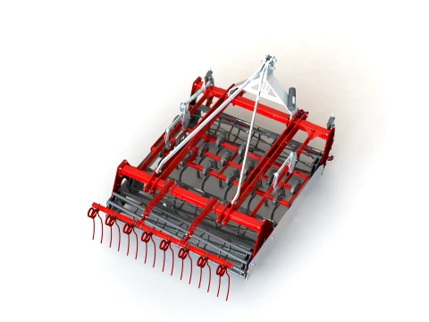 WG 0017-200MF - Compactador de canteiro Modelo 3D