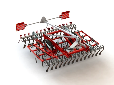 WG 0020-300MF Eco seedbed cultivator 3D Model