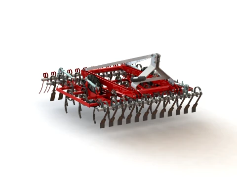 WG 0020-250MF Eco seedbed cultivator 3D Model