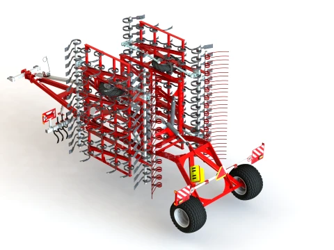WG 0020 Eco seedbed cultivator 3D Model