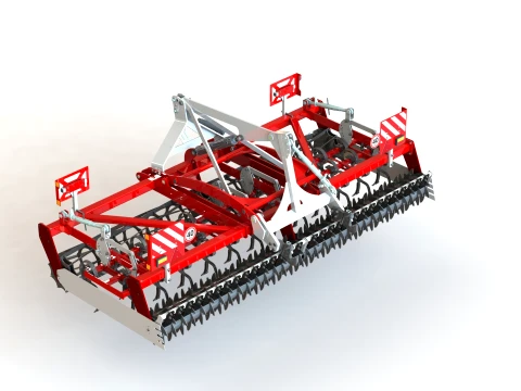 WG 0024-400 - Seedbed ompactor 3D Model