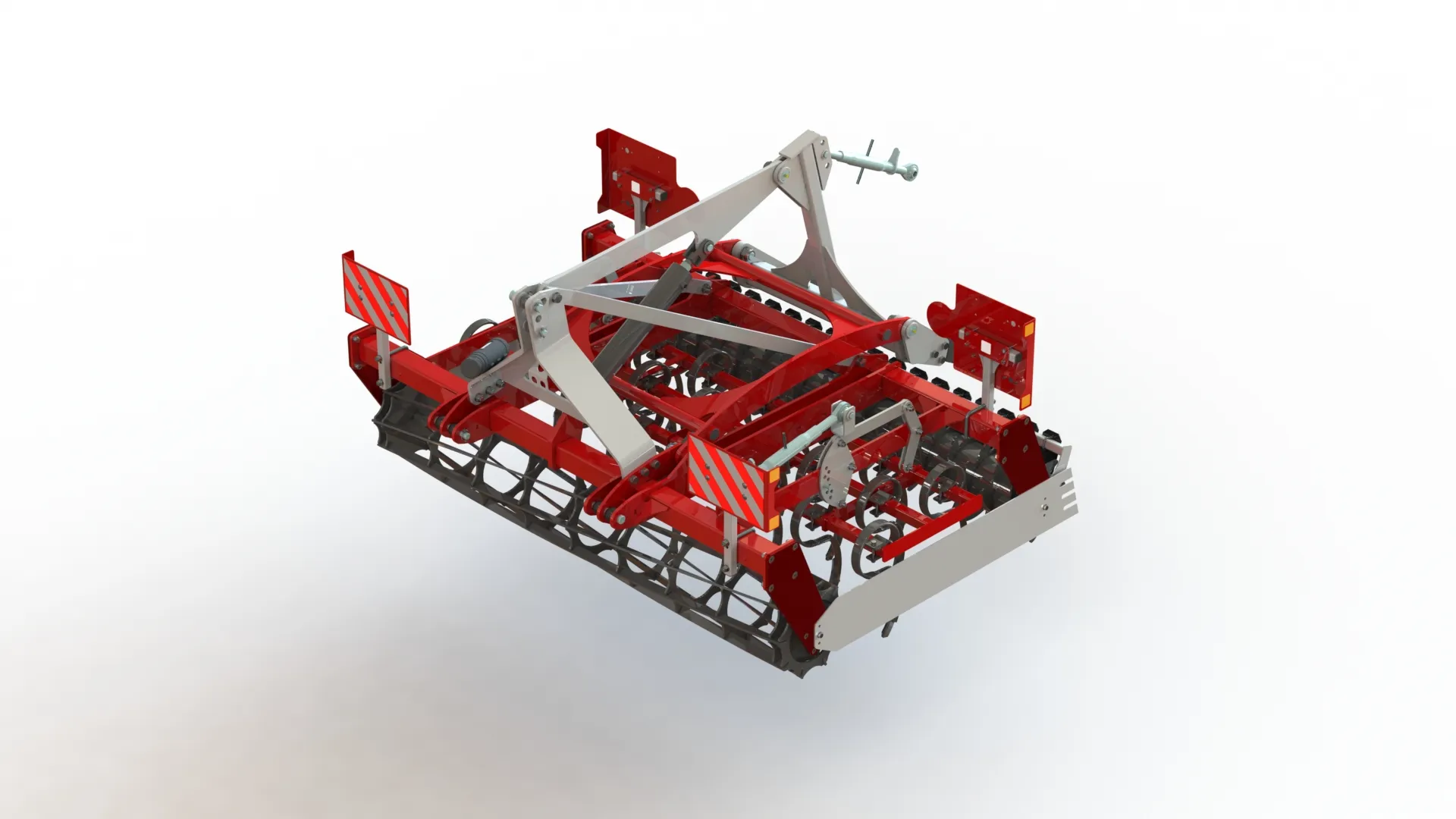 WG 0024-250 - Seedbed ompactor 3D Model .c4d .max .obj .3ds .fbx .stl .blend