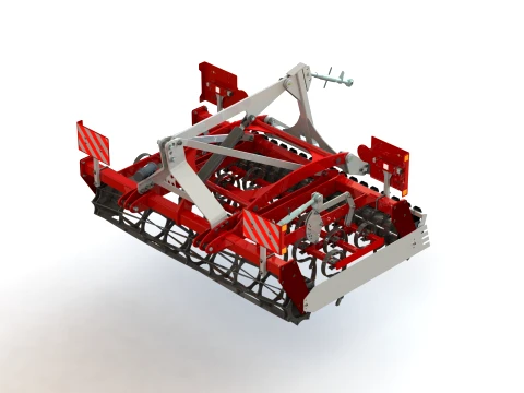 WG 0024-250 - Seedbed ompactor 3D Model