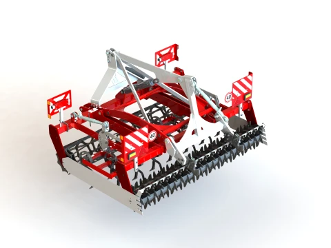 WG 0024-250 - Seedbed ompactor 3D Model