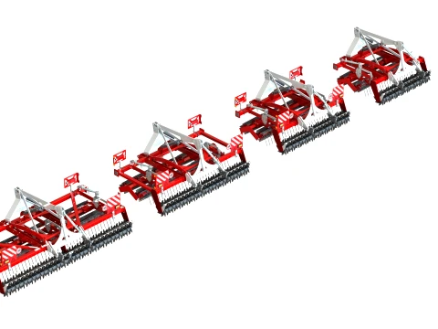 WG 0025 - Rotary crumbling roller 3D Model