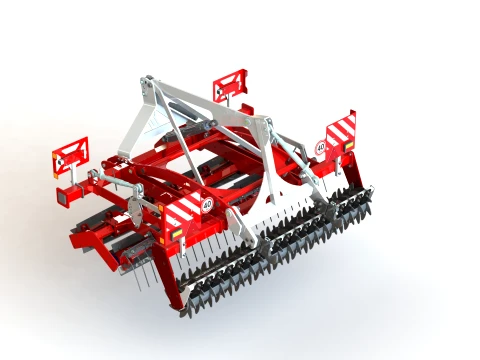 WG 0025 - Rotary crumbling roller 3D Model