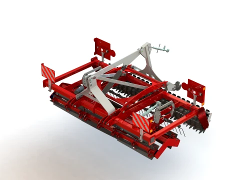 WG 0025 - Rotary crumbling roller 3D Model