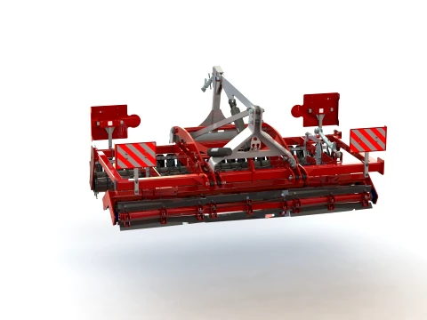 WG 0025 - Rotary crumbling roller 3D Model