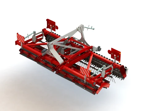 WG 0025 - Rotary crumbling roller 3D Model