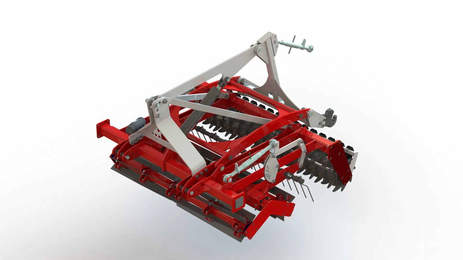 WG 0025-200 - Rotary crumbling roller 3D Model .c4d .max .obj .3ds .fbx .stl .blend 