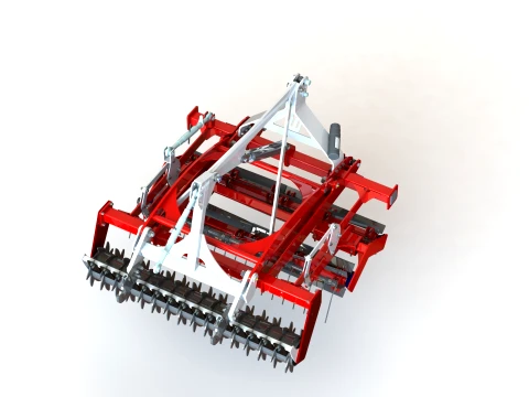WG 0025-200 - Rotary crumbling roller 3D Model