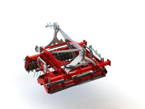WG 0025-200 - Rotary crumbling roller 3D Model