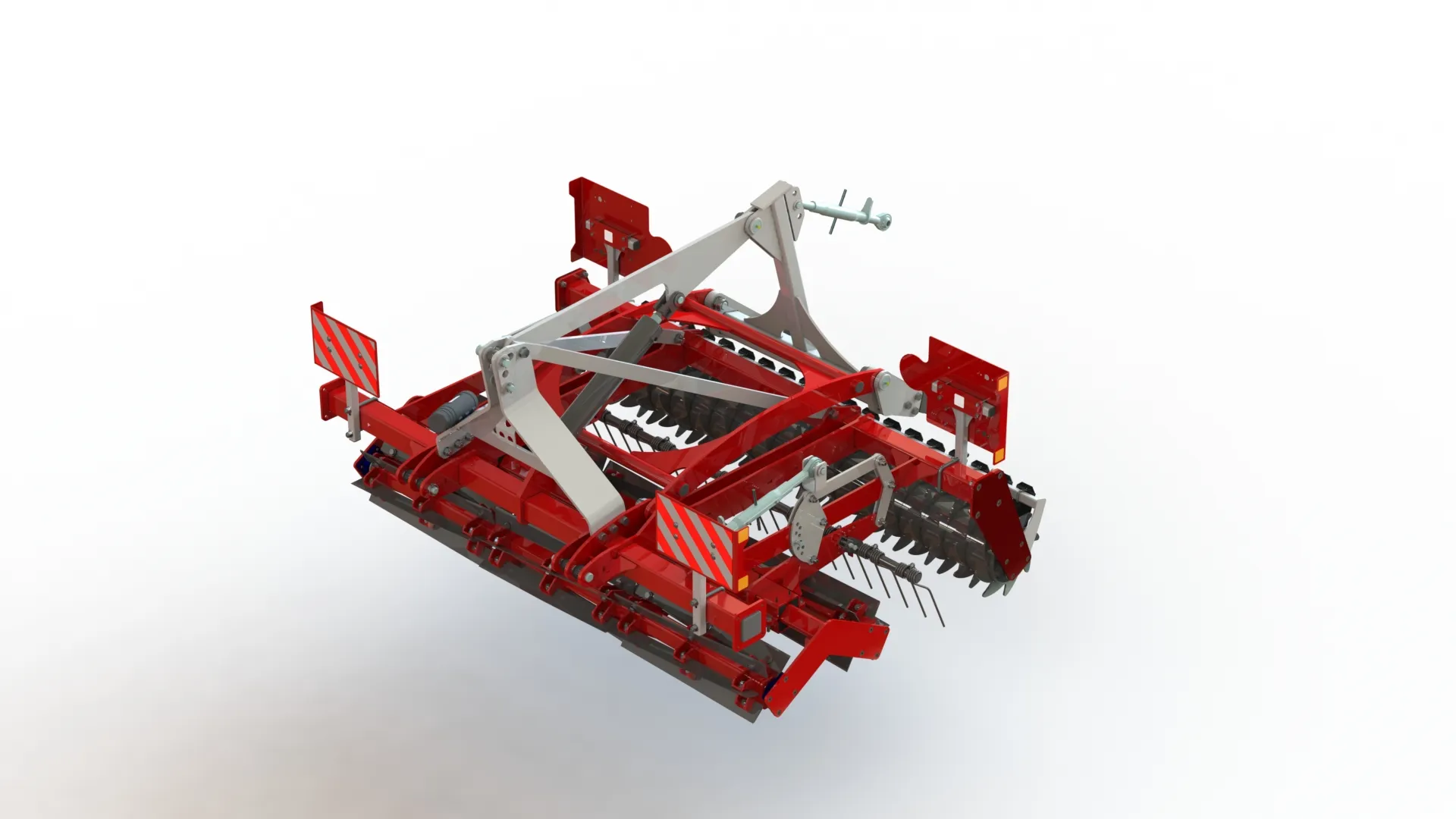 WG 0025-250 - Rotary crumbling roller 3D Model .c4d .max .obj .3ds .fbx .stl .blend 