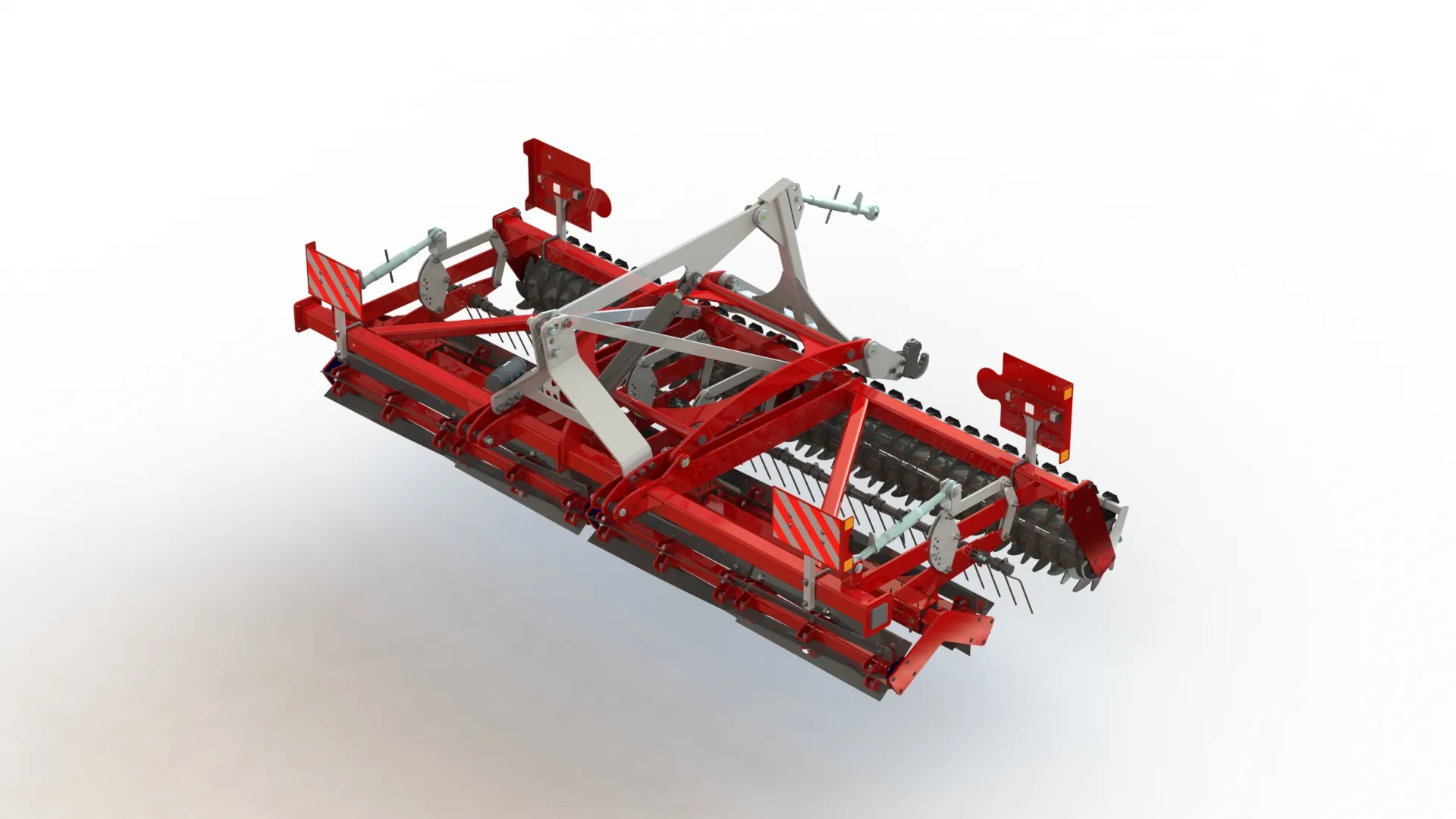 WG 0025-300 - Rotary crumbling roller 3D Model .c4d .max .obj .3ds .fbx .stl .blend 