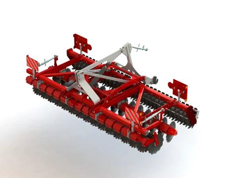 WG 0029-400 - Seedbed disc harow 3D Model