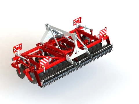 WG 0029-400 - Seedbed disc harow 3D Model