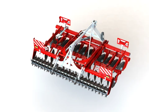 WG 0029-300 - Seedbed disc harow 3D Model